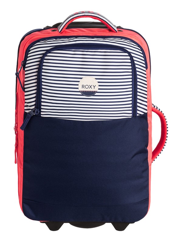 roxy, Roll Up Wheelie Cabin Suitcase, NEON GRAPEFRUIT (nkn0) 0 Roll Up Wheelie Cabin Suitcase ERJBL03070 Roxy