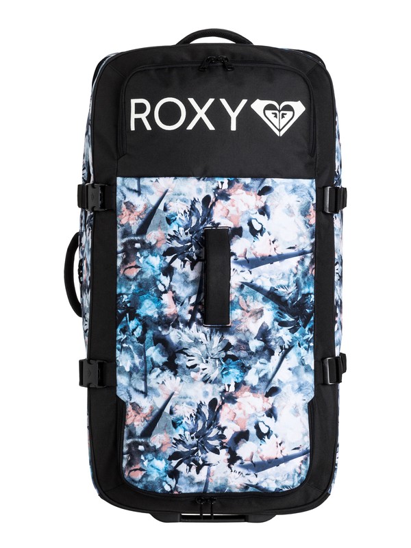roxy, Long Haul 125L - Extra Large Koffer op Wielen, BACHELOR BUTTON_WATER OF LOVE (bgz1) 0 Long Haul 125L - Extra Large Koffer op Wielen Blue ERJBL03119 Roxy