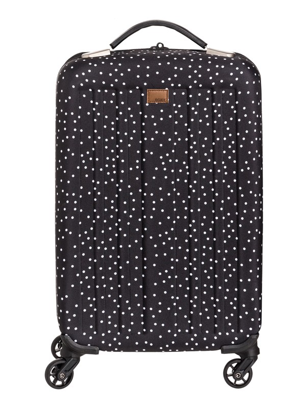 roxy, Stay True 35 L Wheeled Cabin Suitcase, TRUE BLACK DOTS FOR DAYS (kvj8) 0 Stay True 35 L Wheeled Cabin Suitcase Black ERJBL03130 Roxy