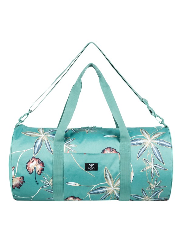 roxy, Kind Of Way 35 L Large Duffle Travel Bag, TRELLIS BIRD FLOWER (bkw6) 0 Kind Of Way 35 L Large Duffle Travel Bag Blue ERJBL03132 Roxy