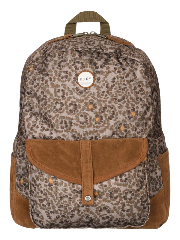 roxy, Carribean Backpack, FLORAL CAMO COMBO MILITARY OLI (cqw6) 0 Carribean Backpack ERJBP03067 Roxy