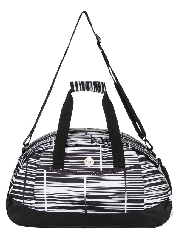roxy, Sugar Me Up Duffle, 5823 IKAT BAR STRIPE BALCK KVJ (kvj7) 0 Sugar Me Up Duffle ERJBP03068 Roxy