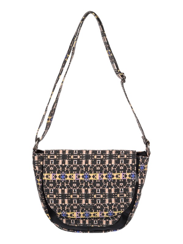 roxy, Funny Sea Cross Body Bag, MODERN GEO TRUE BLACK (kvj6) 0 Funny Sea Cross Body Bag ERJBP03239 Roxy