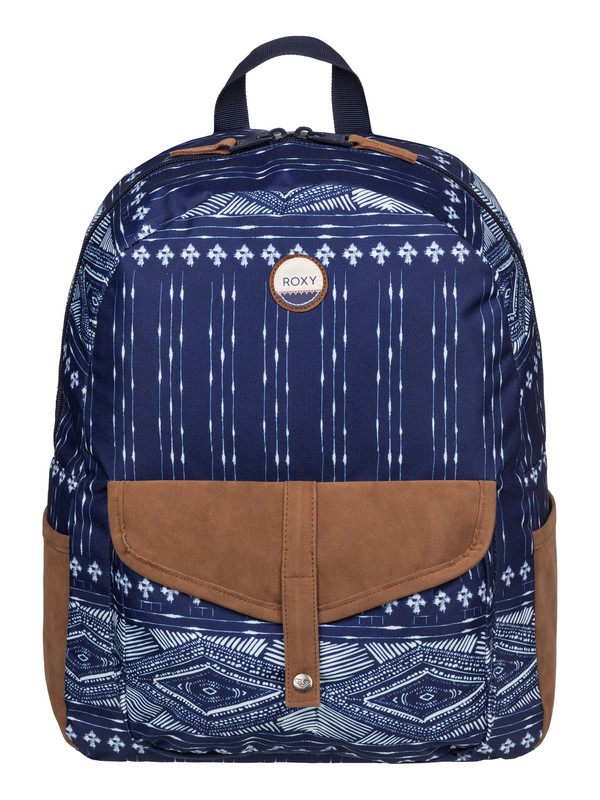 roxy, Carribean Backpack, DANCING ON COMBO BLUE PRINT (bsq6) 0 Carribean Backpack ERJBP03269 Roxy