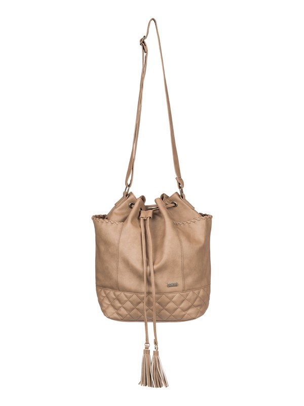 roxy, Time For Dancing Cross Body Bucket Bag, BONE BROWN (cmt0) 0 Time For Dancing Cross Body Bucket Bag ERJBP03289 Roxy