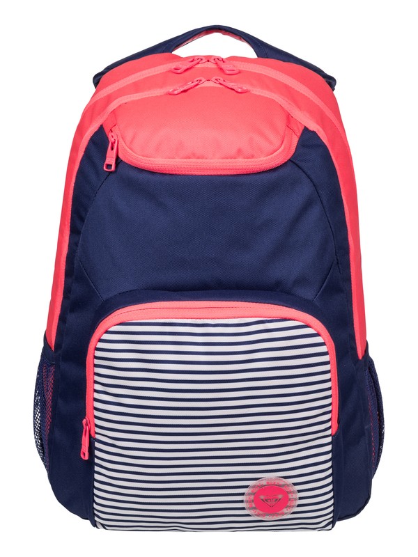 roxy, Shadow Swell Colorblock Backpack, NEON GRAPEFRUIT (nkn0) 0 Shadow Swell Colorblock Backpack ERJBP03338 Roxy