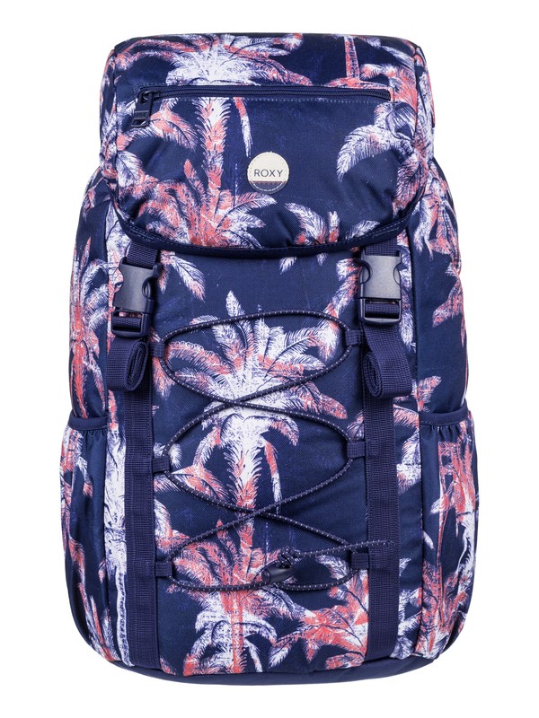 roxy, Dreamers Backpack, BLUE DEPHTS WASHED PALM (bta6) 0 Dreamers Backpack ERJBP03407 Roxy