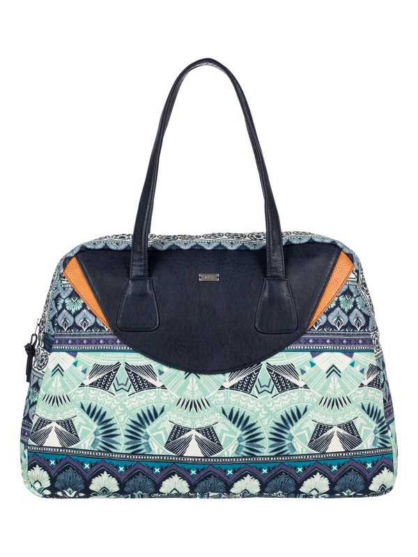 roxy, Havana Spirit - Weekend Bag, DRESS BLUE AX HIPPIE HOP BORDE (btk6) 0 Havana Spirit - Weekend Bag ERJBP03462 Roxy