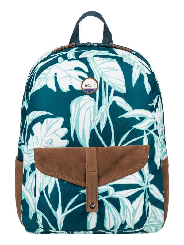 roxy, Carribean 18L - Mochila Mediana, REFLECTIVE POND JAVA LIFE (byf7) 0 Carribean 18L - Mochila Mediana ERJBP03537 Roxy