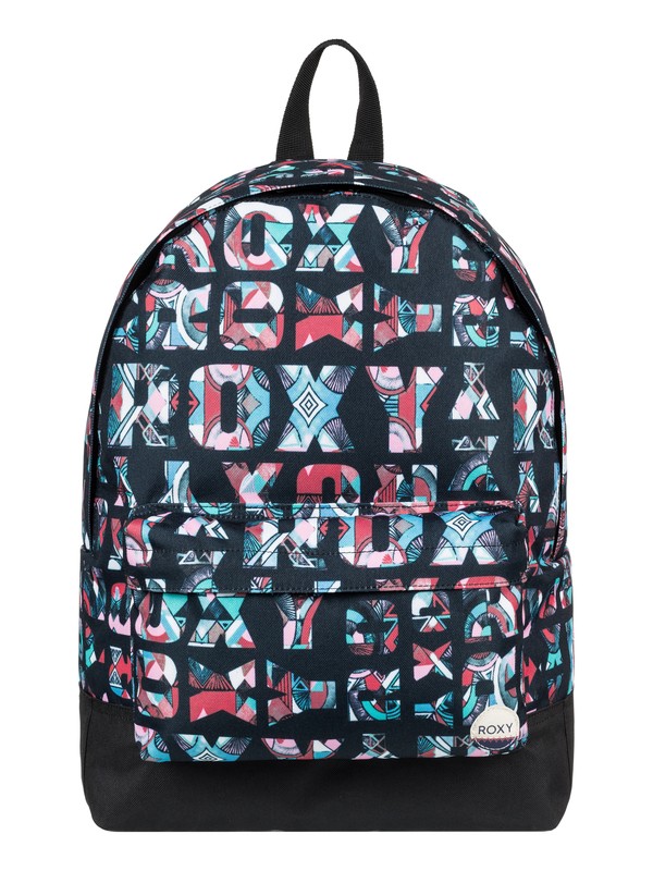 roxy, Рюкзак среднего размера Sugar Baby 16L, ANTHRACITE URBAN FLAVOR (kvj1) 0 Рюкзак среднего размера Sugar Baby 16L Черный ERJBP03543 Roxy