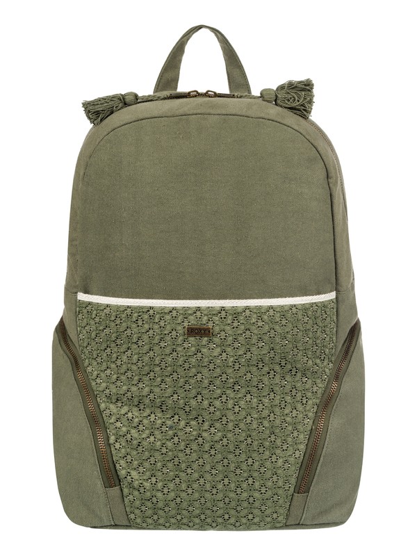 roxy, Bombora 28L - Large Backpack, DUSTY OLIVE (gpb0) 0 Bombora 28L - Large Backpack Green ERJBP03554 Roxy