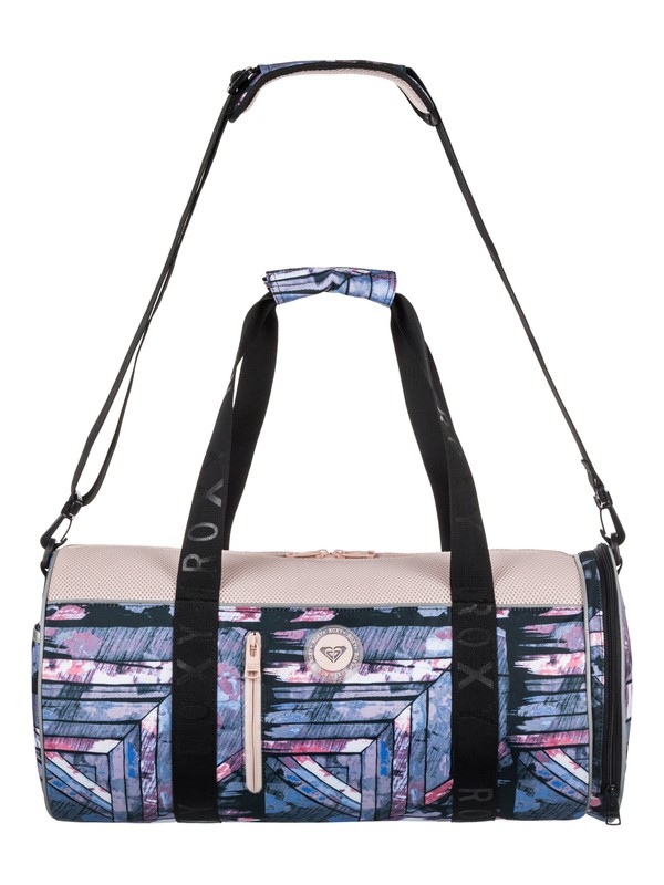 roxy, El Ribon - Large Sports Duffle Bag, ANTHRACITE BLUR PAINT (kvj5) 0 El Ribon - Large Sports Duffle Bag Black ERJBP03556 Roxy