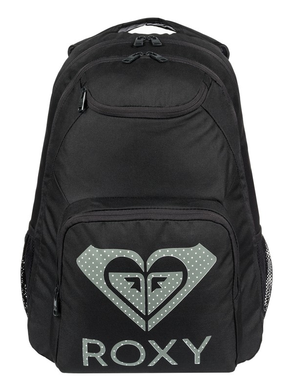 roxy, Shadow Swell Logo 24L Medium Backpack, ANTHRACITE (kvj0) 0 Shadow Swell Logo 24L Medium Backpack ERJBP03588 Roxy