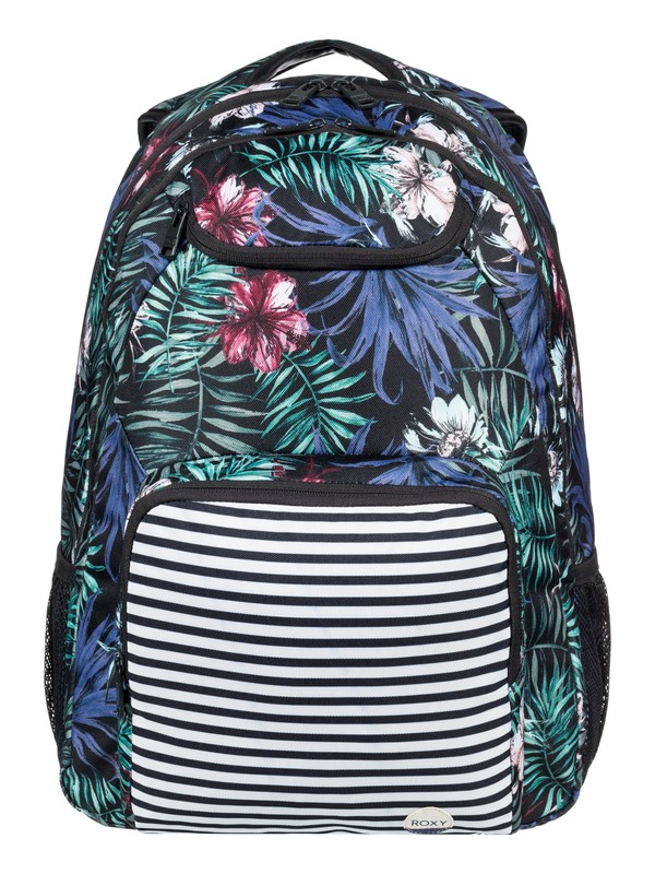 roxy, Shadow Swell 24L - Mochila Mediana, ANTHRACITE SWIM BELHARRA FLOWE (kvj6) 0 Shadow Swell 24L - Mochila Mediana Negro ERJBP03594 Roxy