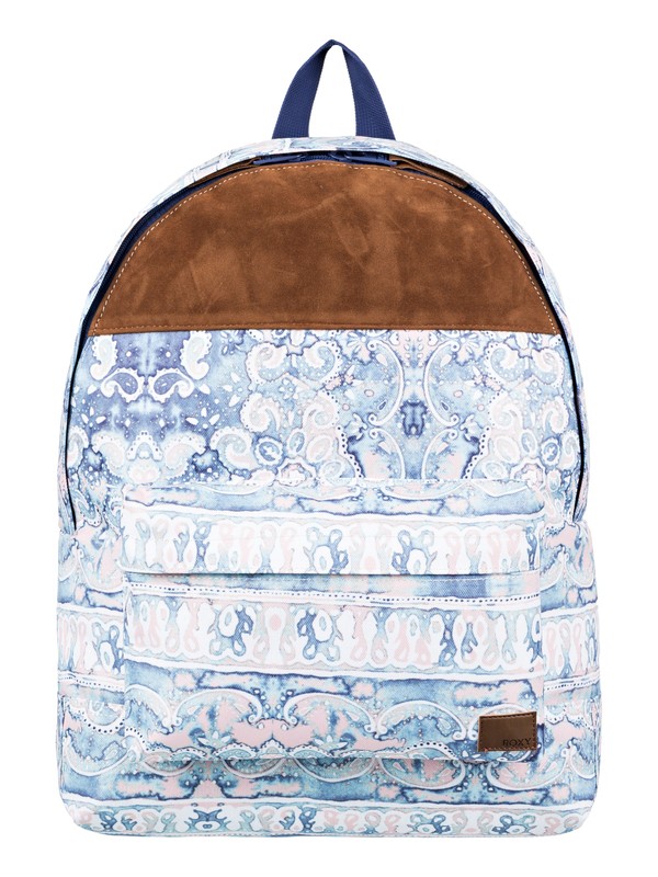 roxy, Sugar Baby Soul Small Backpack, MARSHMALLOW MIAMI ON SUNSET (xwbm) 0 Sugar Baby Soul Small Backpack White ERJBP03638 Roxy