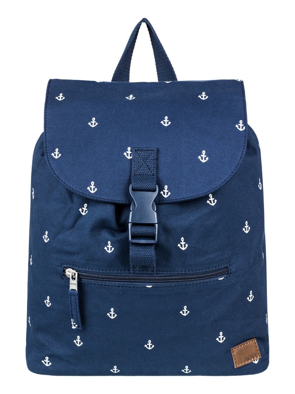 roxy, Sweetest Little Face Backpack, DRESS BLUE PRINTED ANCHOR (btk6) 0 Sweetest Little Face Backpack Blue ERJBP03641 Roxy