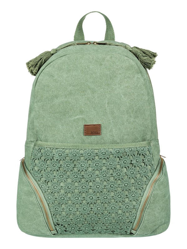 roxy, Bombora Medium Backpack, OLIVE (glw0) 0 Bombora Medium Backpack Green ERJBP03647 Roxy