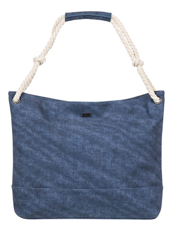 roxy, Famous Street - Bolsa con Asas de Cuero Sintético, DEEP COBALT (bre0) 0 Famous Street - Bolsa con Asas de Cuero Sintético Azul ERJBP03657 Roxy