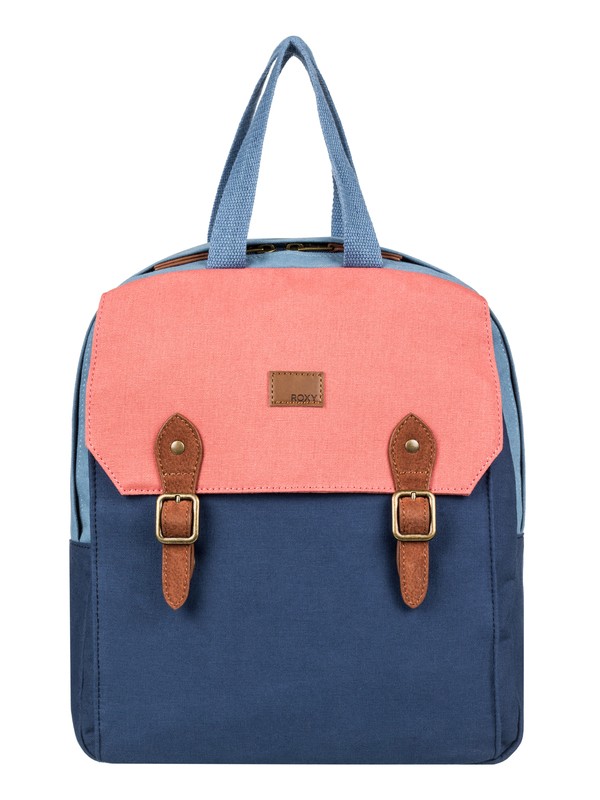 roxy, Iconic Stop Colorblock 10 L Small Backpack, BLUE SHADOW (bkq0) 0 Iconic Stop Colorblock 10 L Small Backpack Blue ERJBP03690 Roxy