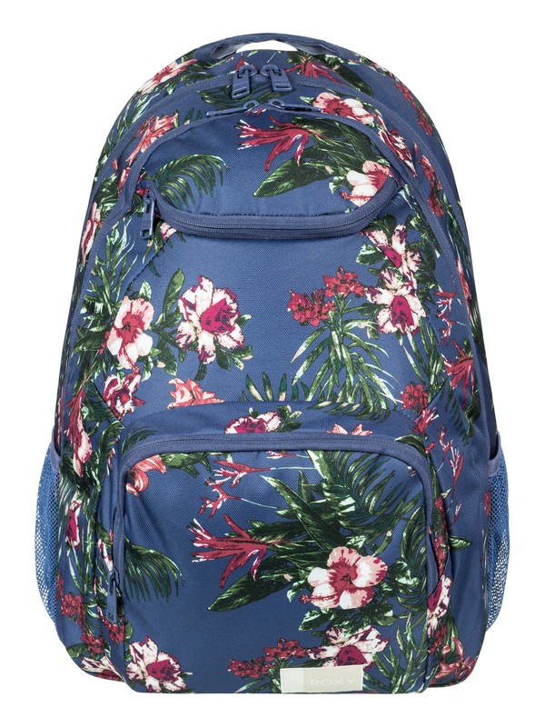 roxy, Shadow Swell 24 L - Medium Backpack, CROWN BLUE FLOWER GAMES (bqy6) 0 Shadow Swell 24 L - Medium Backpack Blue ERJBP03692 Roxy