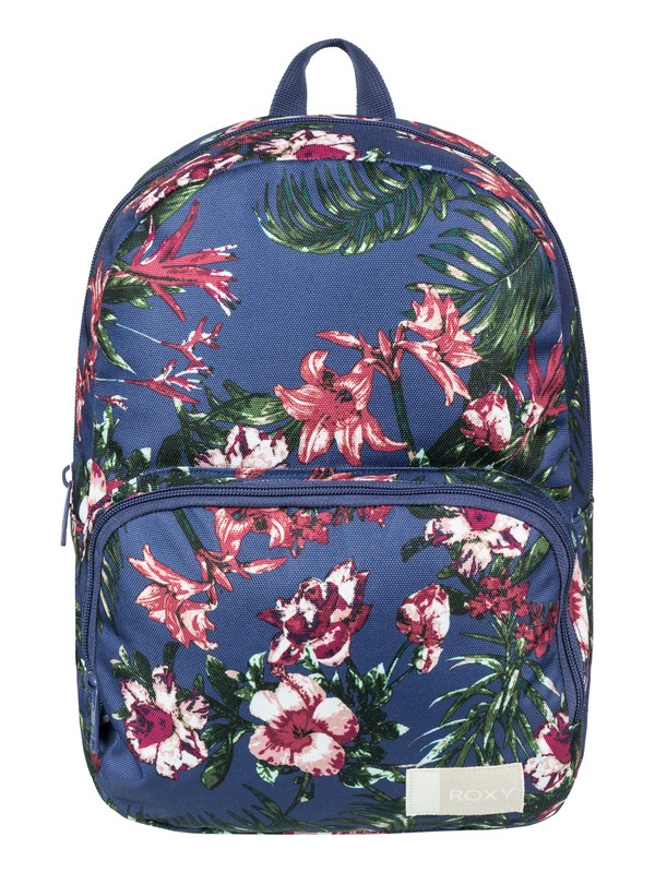 roxy, Always Core 8 L Small Backpack, CROWN BLUE FLOWER GAMES (bqy6) 0 Always Core 8 L Small Backpack Blue ERJBP03695 Roxy
