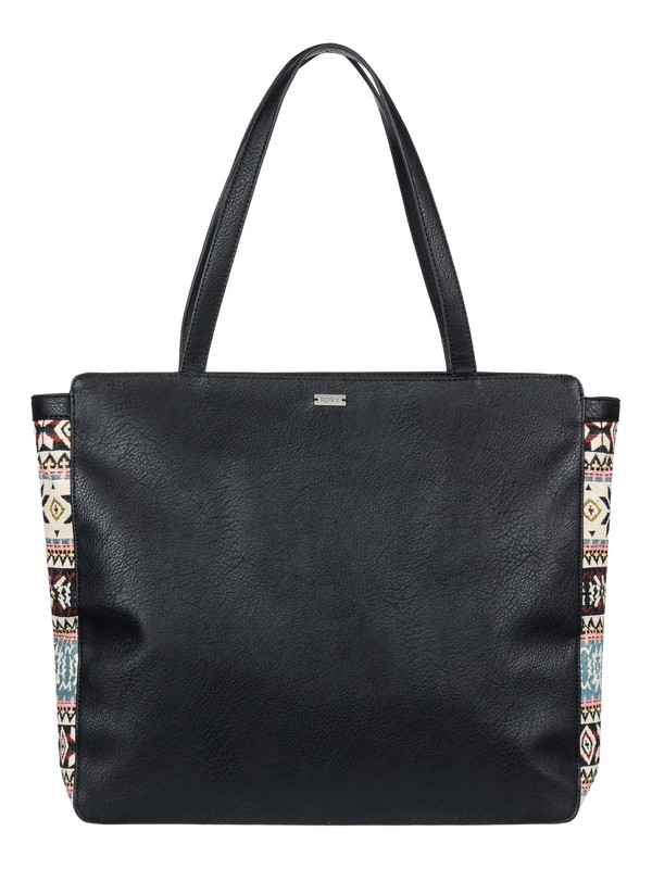 roxy, Art Experience Tote Bag, ANTHRACITE (kvj0) 0 Art Experience Tote Bag Black ERJBP03709 Roxy