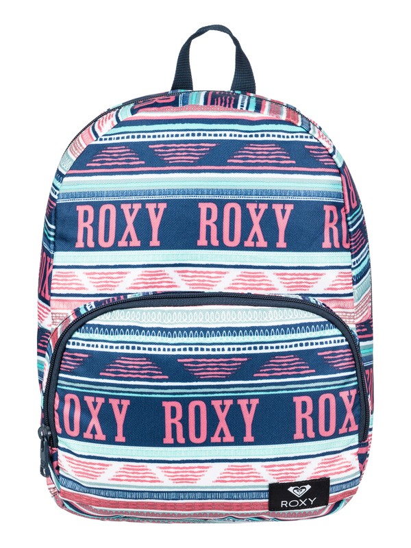 roxy, Always Core 8L - Zaino Extra Piccolo, BRIGHT WHITE AX BOHEME BORDER (xwbg) 0 Always Core 8L - Zaino Extra Piccolo White ERJBP03727 Roxy