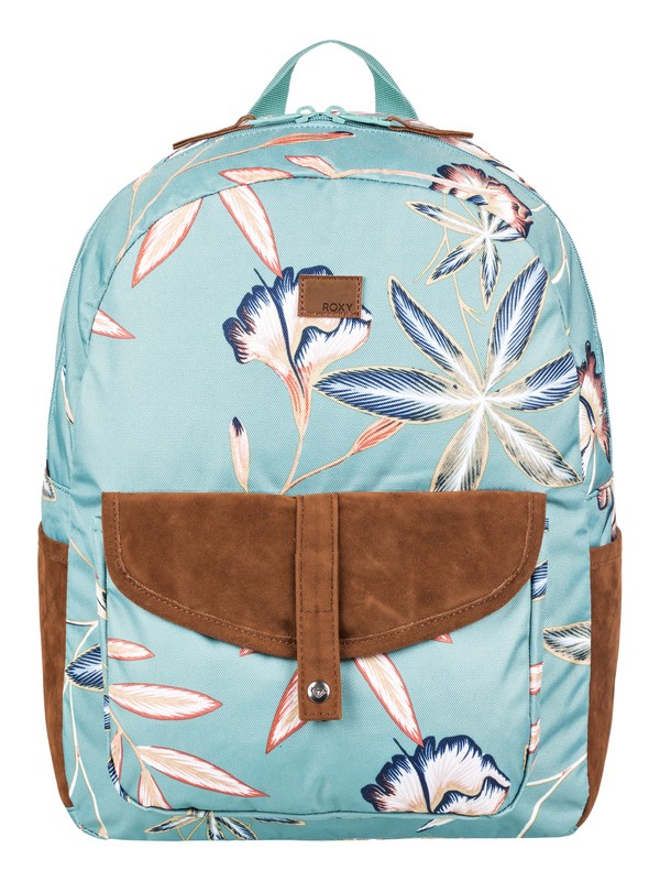 roxy, Carribean 18 L Medium Backpack, TRELLIS BIRD FLOWER (bkw6) 0 Carribean 18 L Medium Backpack Blue ERJBP03734 Roxy