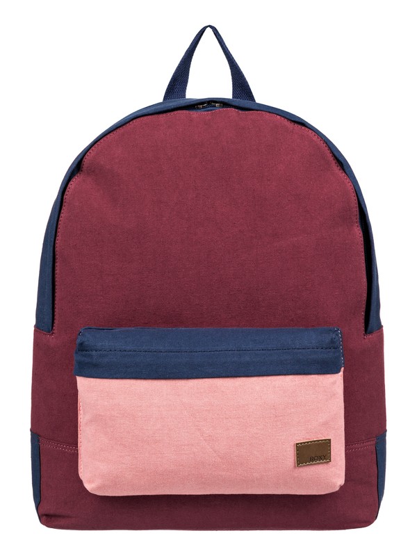 roxy, Mochila Pequeña Sugar Baby Canvas 16L, OXBLOOD RED (rre0) 0 Mochila Pequeña Sugar Baby Canvas 16L Rojo ERJBP03788 Roxy