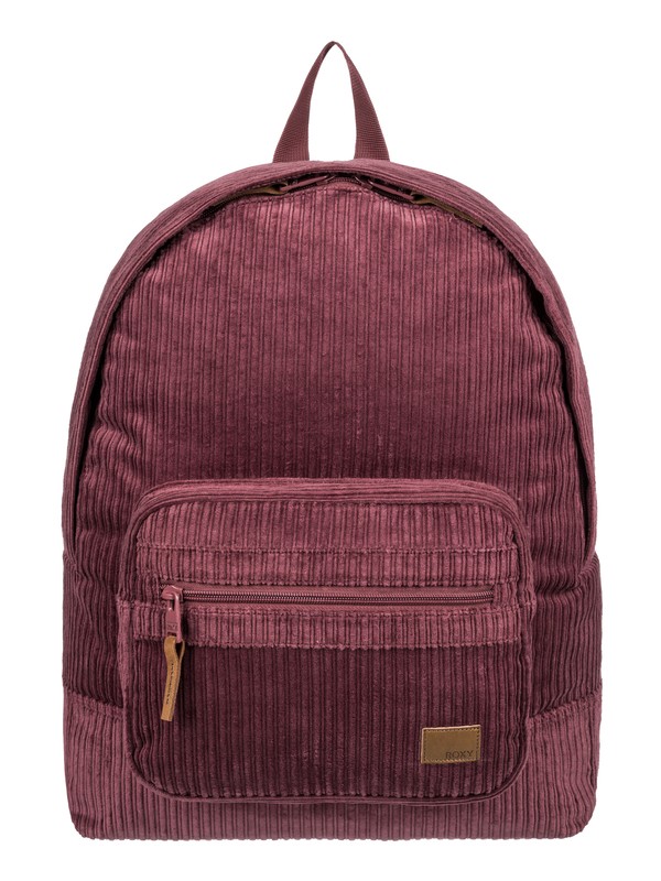 roxy, Mochila de Pana de Terciopelo Pequeña Morning Light 16L, OXBLOOD RED (rre0) 0 Mochila de Pana de Terciopelo Pequeña Morning Light 16L Rojo ERJBP03818 Roxy