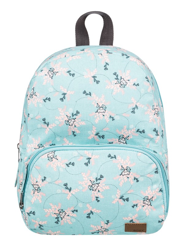 roxy, Always Core Canvas 8L Extra-Small Backpack, AQUIFER FLOWERS EVERYDAY SWIM (bgw6) 0 Always Core Canvas 8L Extra-Small Backpack Blue ERJBP03830 Roxy