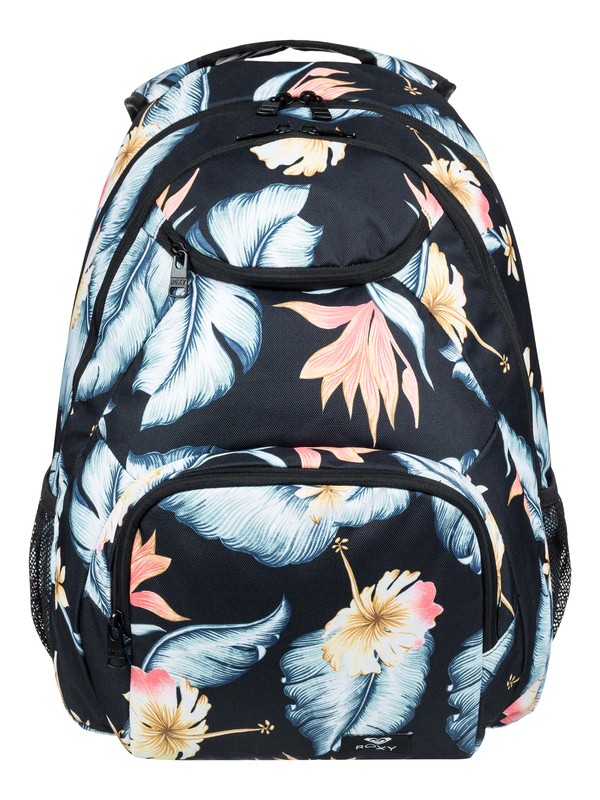 roxy, Shadow Swell 24L Medium Backpack, ANTHRACITE TROPICAL LOVE S (kvj6) 0 Shadow Swell 24L Medium Backpack Black ERJBP03845 Roxy