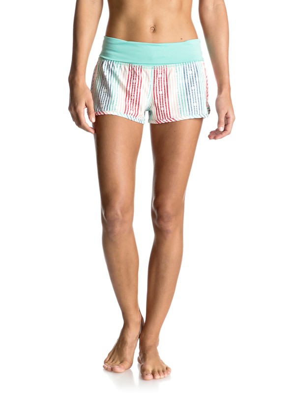 roxy, Endless Printed 2" - Board Shorts, OLMEQUE STRIPE COMBO MARSHMALL (wbt3) 0 Endless Printed 2" - Board Shorts White ERJBS03068 Roxy