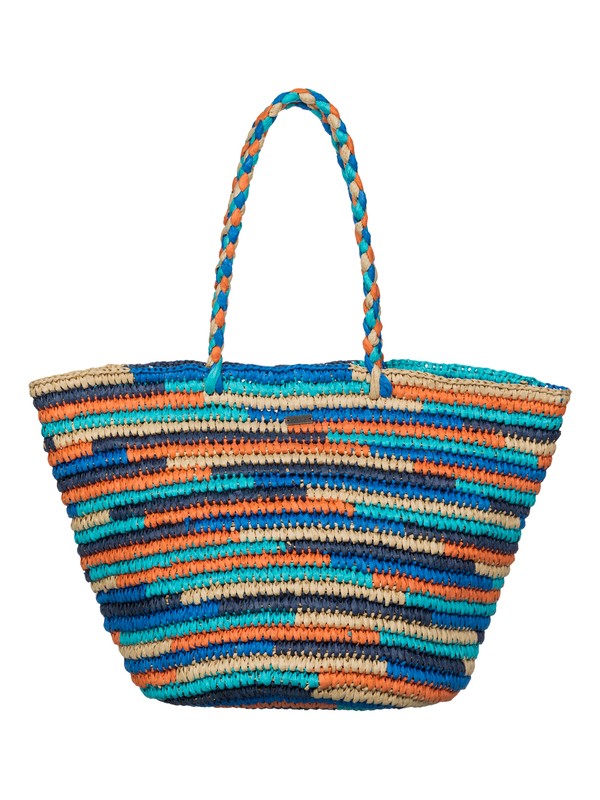 roxy, Butternut Beach Tote, TRUE BLUE (brp0) 0 Butternut Beach Tote ERJBT03013 Roxy