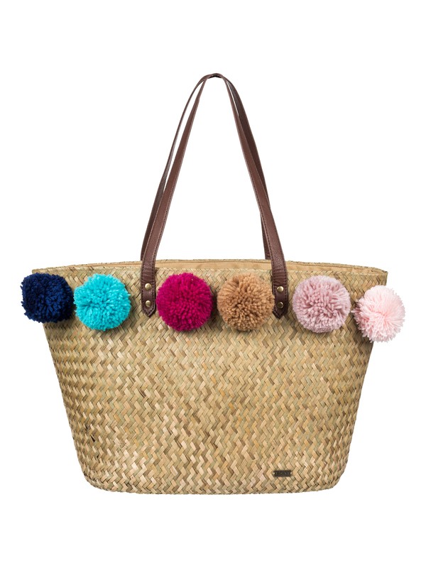 Pretty Love - Straw Beach Bag ERJBT03087 0 Pretty Love Straw Beach Bag ERJBT03087 Roxy