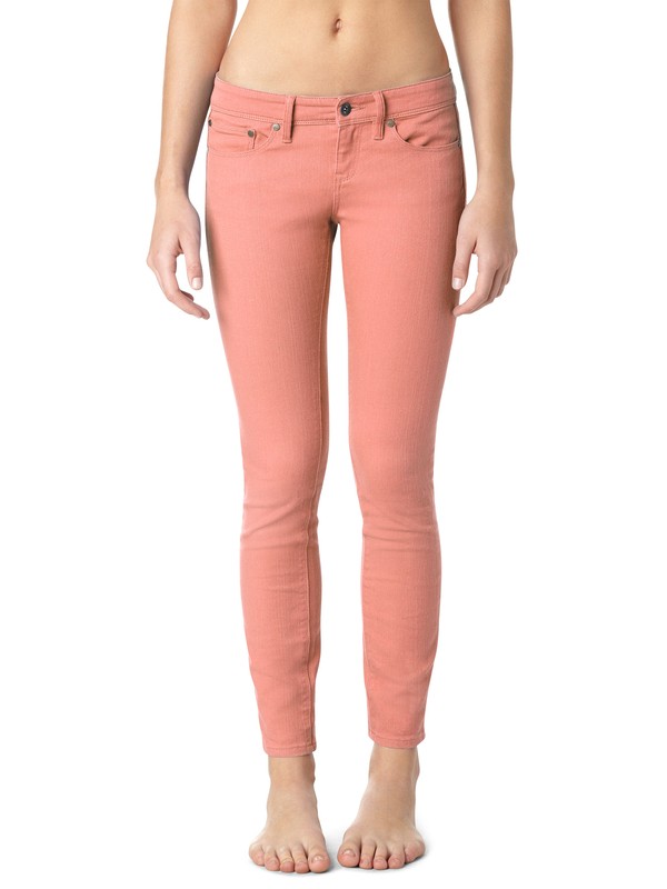 roxy, Suntrippers Color Jeans, SW CANTALOUPE (mfq0) 0 Suntrippers Color Jeans ERJDP00023 Roxy
