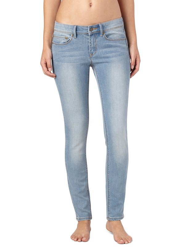roxy, Suntrippers Light Blue Jeans, LIGHT BLUE (bfgw) 0 Suntrippers Light Blue Jeans ERJDP00027 Roxy