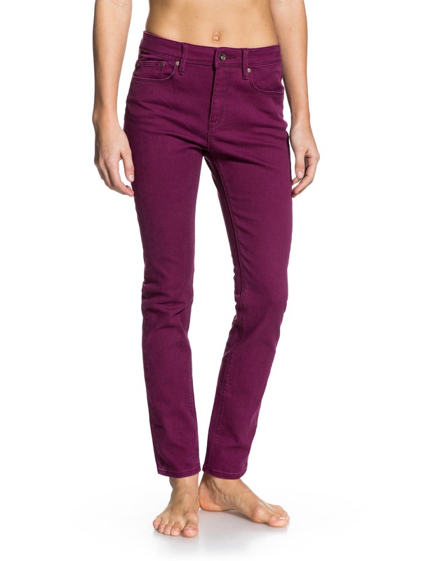 roxy, SUNTRIPPERS HIGHER WAIST COLOR, GRAPE WINE (psf0) 0 SUNTRIPPERS HIGHER WAIST COLOR ERJDP03027 Roxy