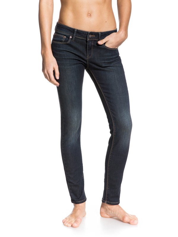 roxy, Suntrippers Dark Dirty Used Jeans, DIRTY DARK USED (brqw) 0 Suntrippers Dark Dirty Used Jeans ERJDP03035 Roxy