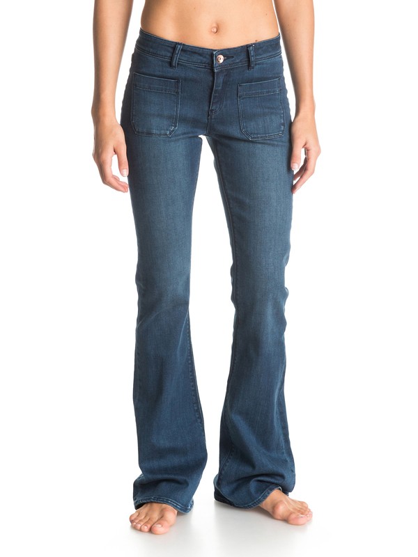 roxy, Farrah Classic Jeans, DARK BLUE (btnw) 0 Farrah Classic Jeans ERJDP03046 Roxy