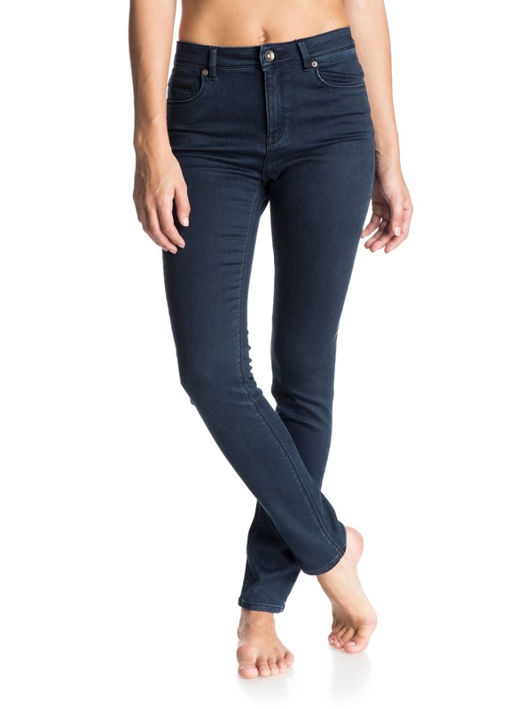 roxy, Suntrippers Indigo Skinny Jeans, INDIGO OVERDYED (bshw) 0 Suntrippers Indigo Skinny Jeans ERJDP03065 Roxy