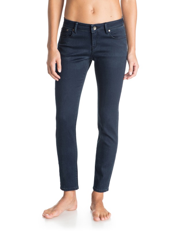 roxy, Suntrippers Indigo Cropped Jeans, INDIGO OVERDYED (bshw) 0 Suntrippers Indigo Cropped Jeans ERJDP03083 Roxy
