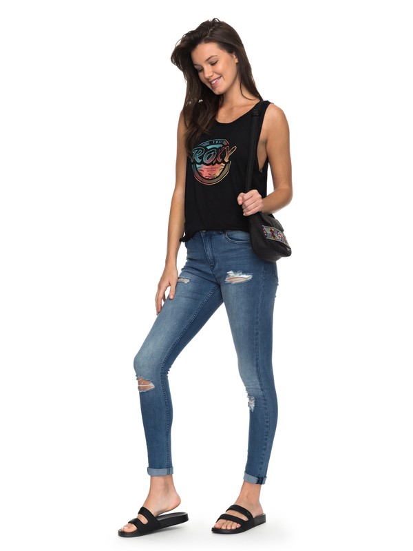 JUST THE GOOD DAY ERJDP03174 0 Pantalones de Mezclilla Esbeltos a la Cintura Just The Good Day ERJDP03174 Roxy