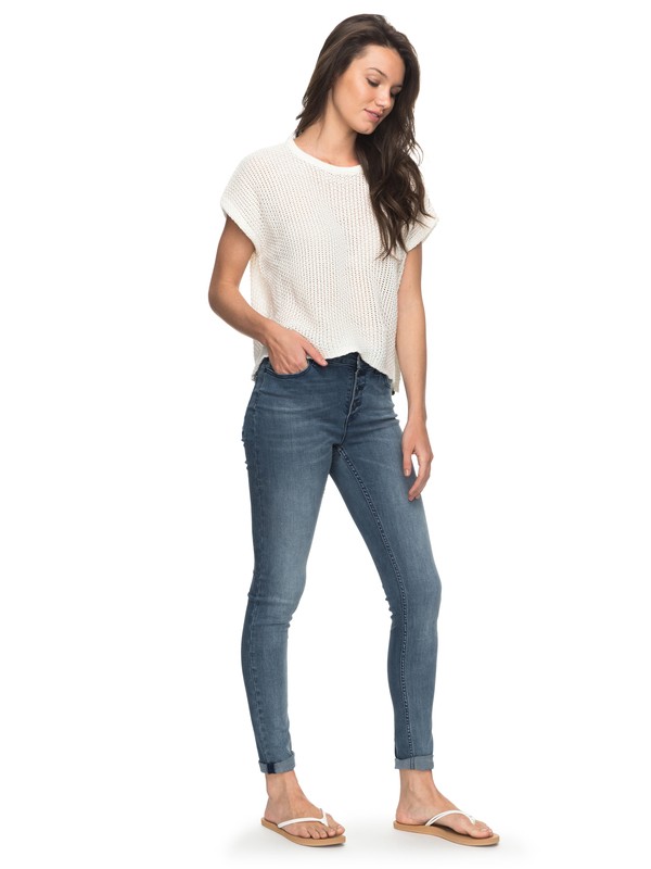 Sunny Bay - Skinny Fit Jeans for Women ERJDP03186 0 Sunny Bay Skinny Jeans ERJDP03186 Roxy