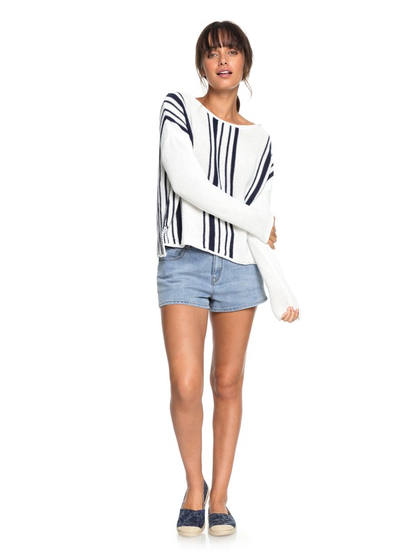 roxy, Santa Rosa Denim Shorts, RETRO LIGHT BLUE (bdv0) 0 Santa Rosa Denim Shorts Blue ERJDS03164 Roxy