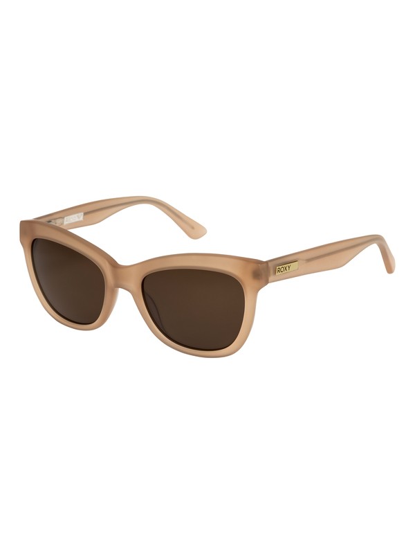 roxy, Alicia Sunglasses, MATTE CRYSTAL CHAMPAGNE/BROWN (xnns) 0 Alicia Sunglasses Orange ERJEY03025 Roxy