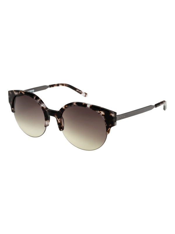 roxy, Roxanne - Sunglasses for Women, SHINY MILKY TORTOISE/BROWN GRA (xwwc) 0 Roxanne - Sunglasses for Women White ERJEY03029 Roxy