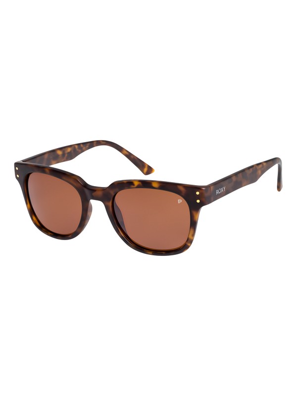 roxy, Rita Polarized Sunglasses, MATTE TORTOISE/POLARIZED BROWN (xccc) 0 Rita Polarized Sunglasses Brown ERJEY03043 Roxy