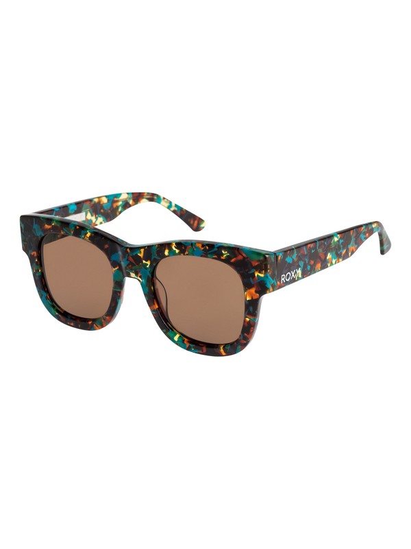 roxy, Hadley - Lunettes de soleil pour Femme, SHINY TORTOISE RAINBOW/ BROWN (xbgc) 0 Hadley - Lunettes de soleil pour Femme Bleu ERJEY03061 Roxy