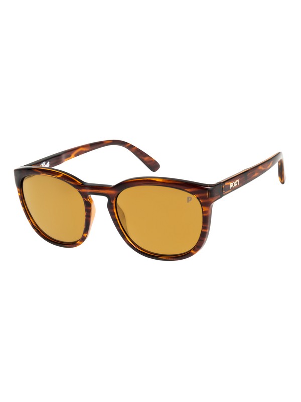 roxy, Kaili Polarized Sunglasses, SHINY HAVANA BROWN/FLASH GOLD (xcsp) 0 Kaili Polarized Sunglasses Brown ERJEY03077 Roxy